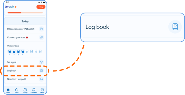 Picture of Log Book button